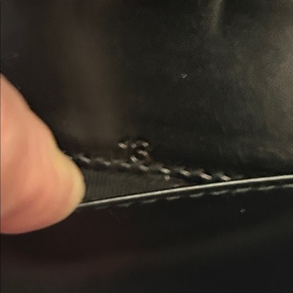 Prada black leather nylon agenda card holder GUC - Picture 13 of 16